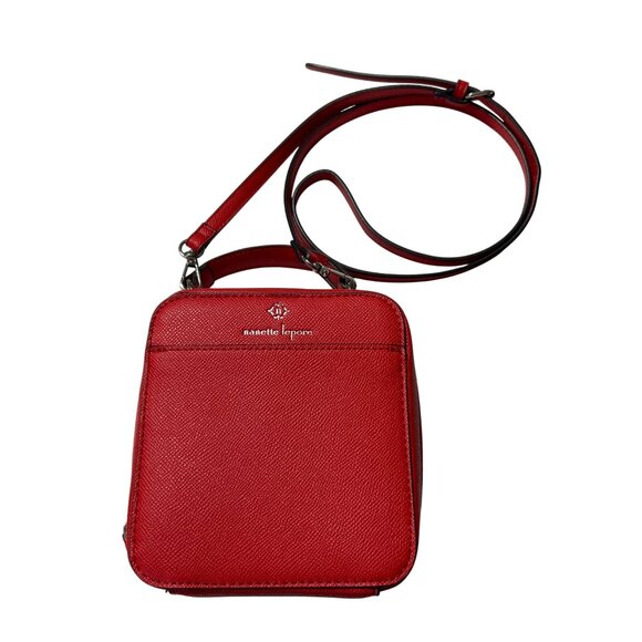Nannette Lepore Red Crossbody Bag - Picture 1 of 9